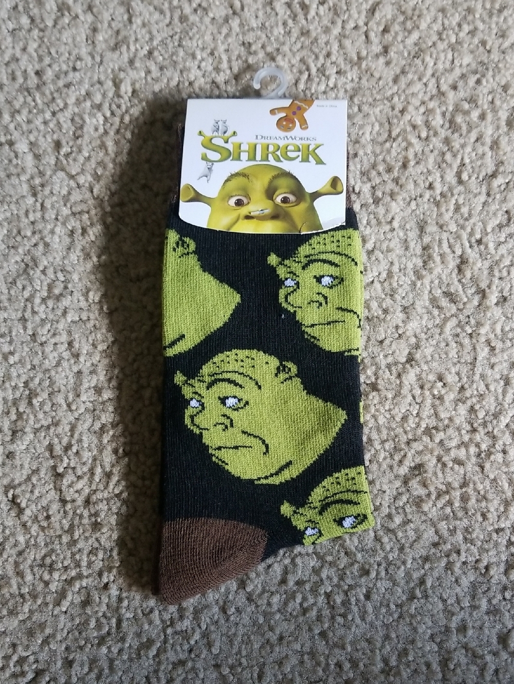 DreamWorks Shrek "All-Over Print" Crew Socks